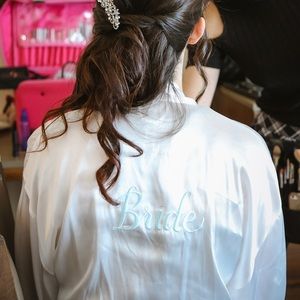 Bride robe